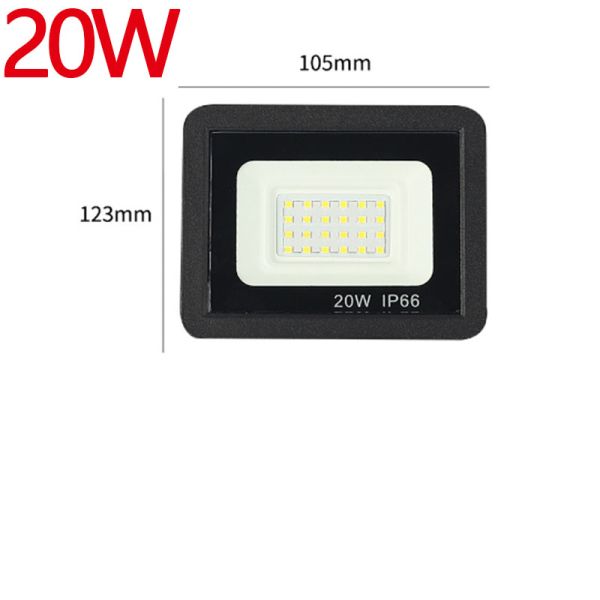 Waterproof IP66 10W 20W 30W 50W 100W 150W 200W 300W LED Floodlight for Outdoor Lighting