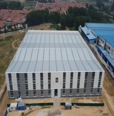 Q235B Q355B Floor Area Multi Span Steel Buildings Factory Expansion Space