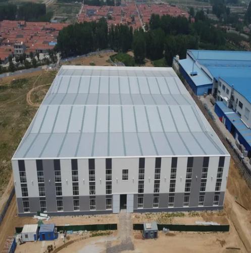 Q235B Q355B Floor Area Multi Span Steel Buildings Factory Expansion Space