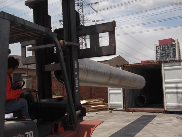 ASTM A335 P91 High Pressure Boiler Tube Alloy Steel 56'' OD 1422 X 100mm Size