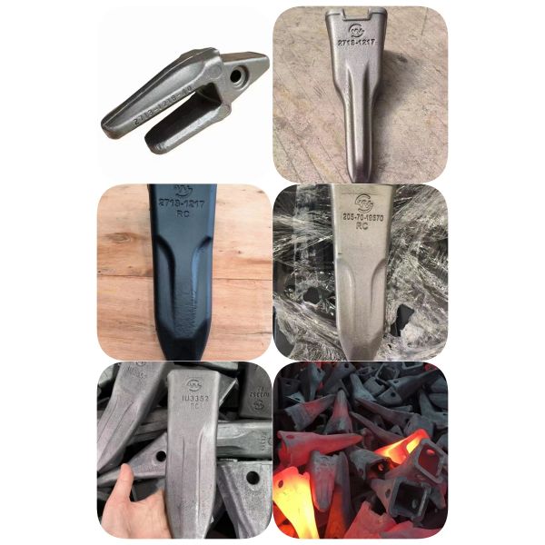 Komatsu PC200 PC210 PC220 Excavator Rock Teeth 2713-1217RC 205-70-19570 RC