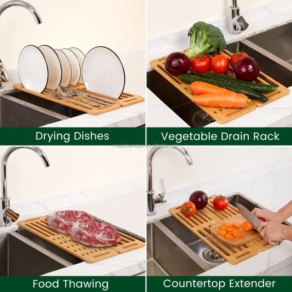 Подъемники для кухни для домашних хозяйств, устройства для уборки посуды, мебель, шкафчик для хранения из бамбука