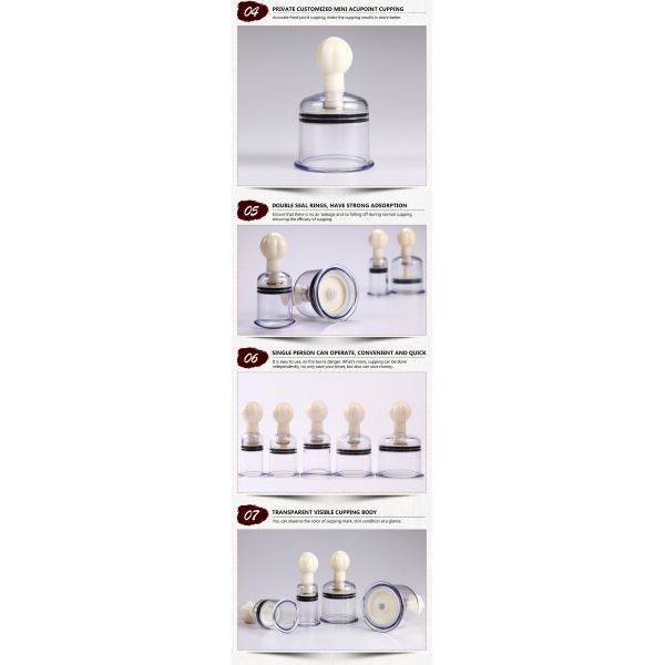 Long Term ABS Body Massager Top Magnetic Massage Medical Device Hijama Vacuum Twist Cupping