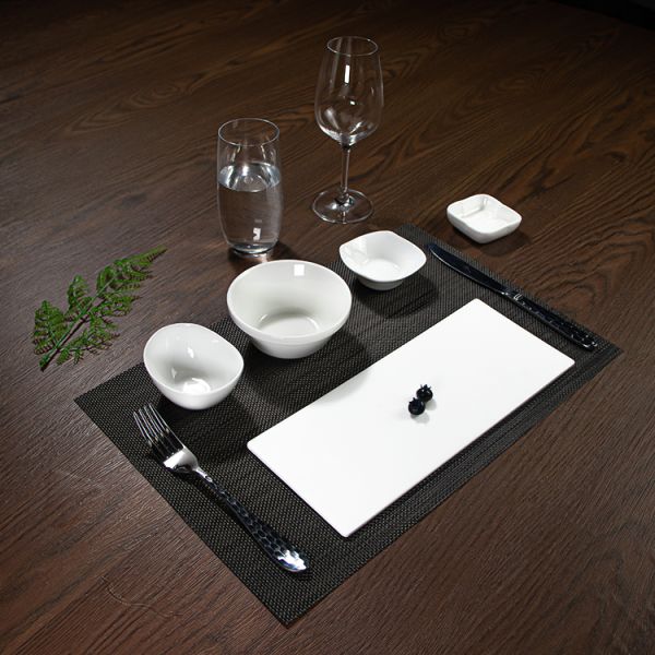 White New Spring Customize Logo Dinner Set Airline Dinnerware