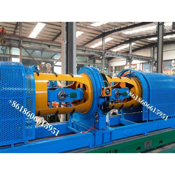 Energy Efficiency Tubular Stranding Machine for Cable Manufacturing JGG-500/1+6