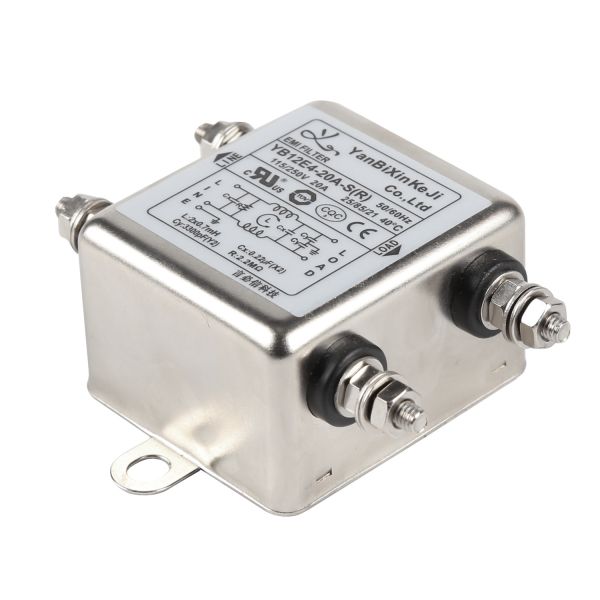Фильтр EMI Одн-этапа фильтра 150KHz-30MHz одиночной фазы терминала винта M4