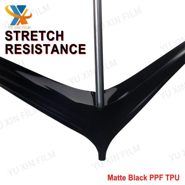 Satin Black PPF Protection Film Full Body Matte Frosting TPU PPF Car Wrap 190um