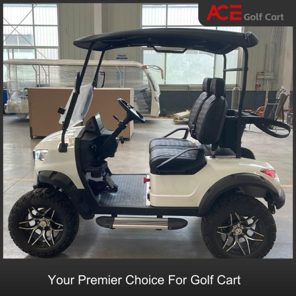 Custom Electric Mini Golf Buggy Top Speed 35km/H Golf Carts White Color