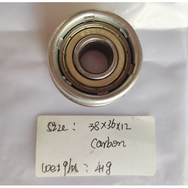 6001zz Miniature Stamping Flanged Deep Groove Ball Bearing 38x36x12