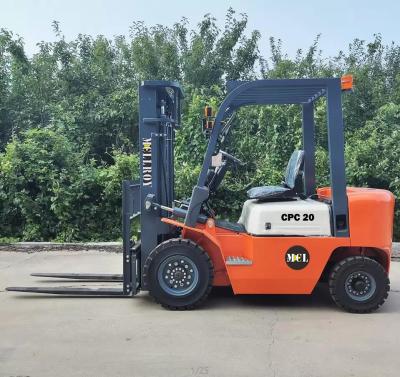 FD20 diesel - altura posta do elevador da empilhadeira mini 3000mm para o terreno áspero pequeno