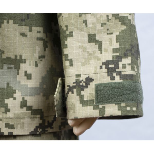 Ukraine Camouflage Suits T/C 6535 Plaid Fabric Military Camouflage Uniform Customized