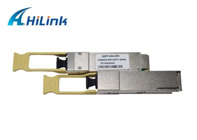 Compatível com a maioria de transceptor dos interruptores QSFP+ 40GBASE-SR4 MMF 850nm 150M MPO