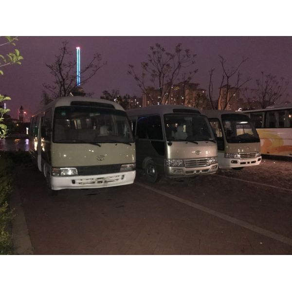 2012 Original Used Toyota Coaster 30 Seats 71500KM Mielage With 2 Doors