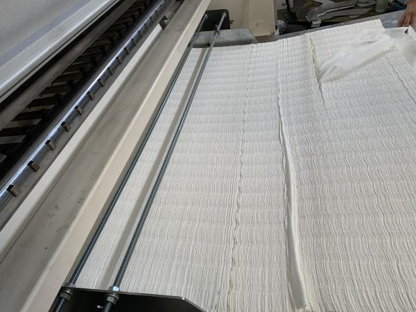 Talhadeira facial de gravação completa do rolo da máquina da fatura de lenço de papel da multi largura