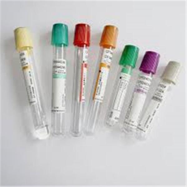 Tubes évacués d'EDTA de dessus de lavande de collection de sang d'héparine