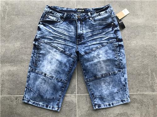 Fashion Mens Denim Jacket And Jeans Medium Wash Bermuda Jean Shorts TW81224