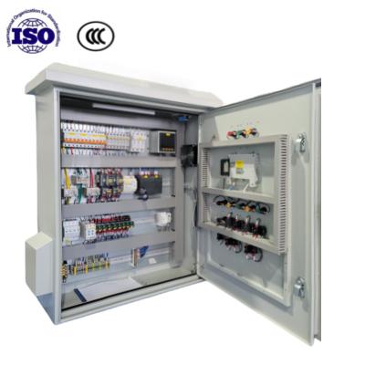 Custom Metal PLC Control Cabinet Integrated Pump Station Control Panel
