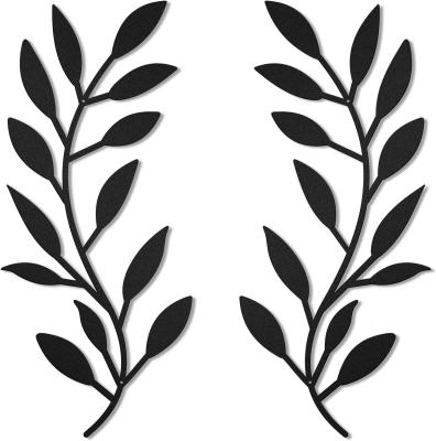 Indoor Metal Tree Leaves Wall Decor Vine Metal Olive Branch Wall Art Outdoor