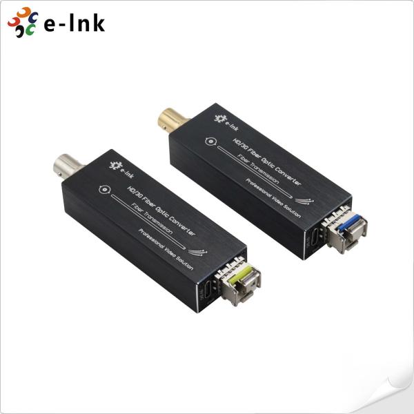 Mini HD-SDI sobre Extensor de Fibra com Hot Swap e Hot Plug