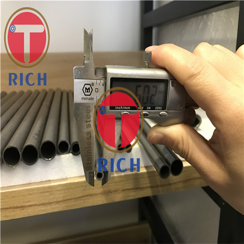 Tubo de acero inconsútil de alta presión del dibujo frío GB/T3093 para el motor diesel