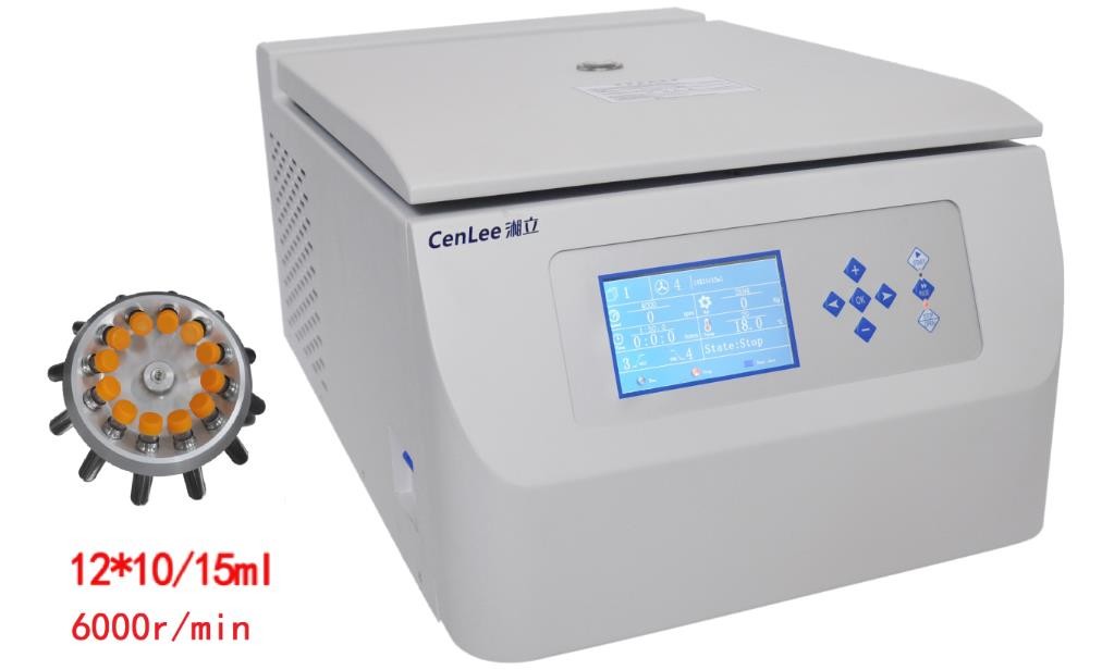 CenLee6R 6000r/Min LCD Display низкоскоростная клиническая настольная центрифуга