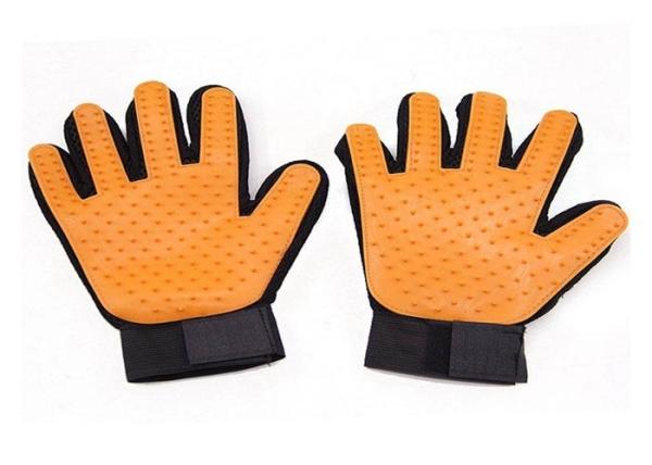 Brush Tool True Touch Pet Grooming Glove Breathable Mesh Cloth Pet Massage Glove