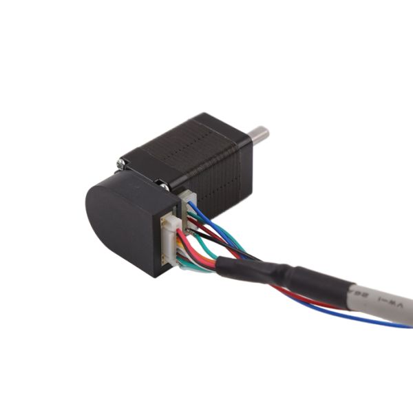 Мотор NEMA 11 28mm Stepper угол шага 1,8 градусов с кодировщиком высокого разрешения оптически