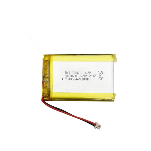 High Voltage 3.7V 1000mAh Solid State LiFePO4 Battery with 800 Cycles for Power Tools and Consumer Electronics