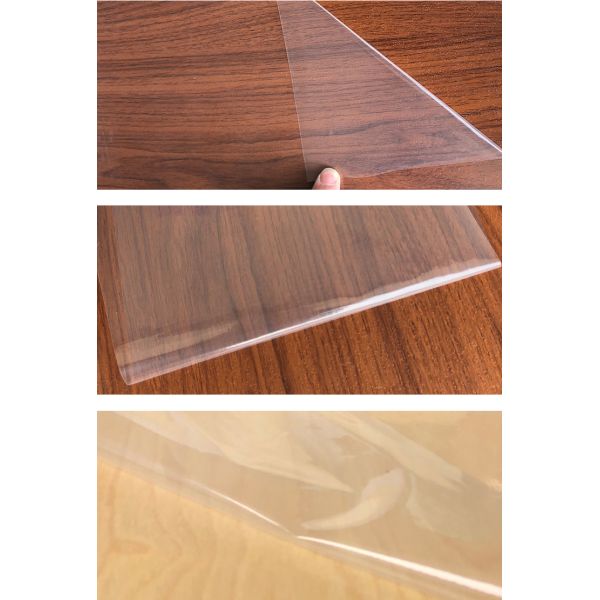 24 Inch X 200 Foot PE Temporary Hard Wood Floor Protection Film Customized 3 Mil Thickness Film