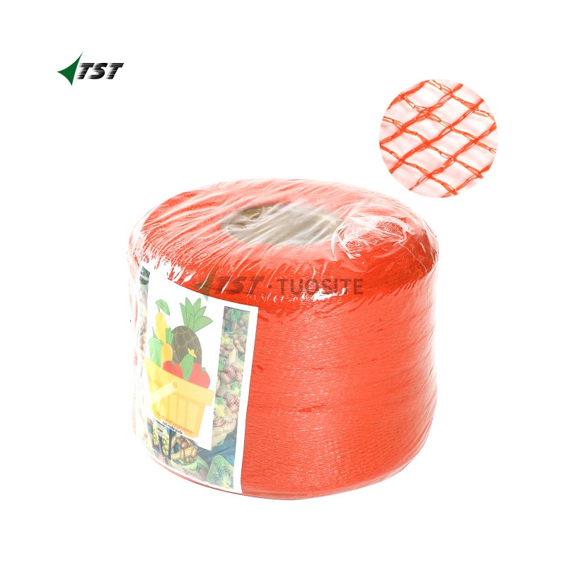  Knitted Tubular RED MESH NET TUBING Onion Packaging Net Bag Roll