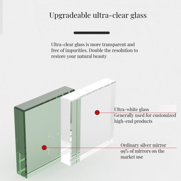Modern Style Deep Processing Long Arched Irregular Arch Framed Mirror for Wall Decor
