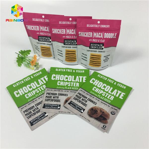 Digital Printing Snack Bag Packaging Plastic Aluminum Mylar Foil Doypack Pouch