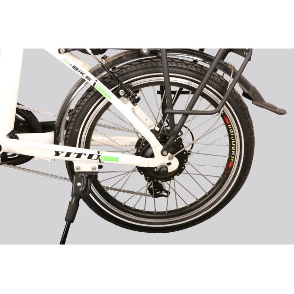 TUV EN15194 Battery Powered Folding Bike 36V 10Ah Li Ion Battery