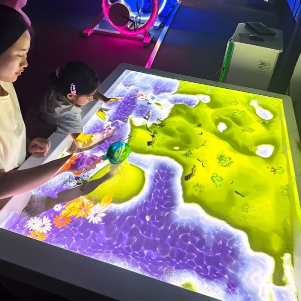 AR Interactive Sand Games Interactive Sandbox Software Projection System Sand Table Indoor Playground