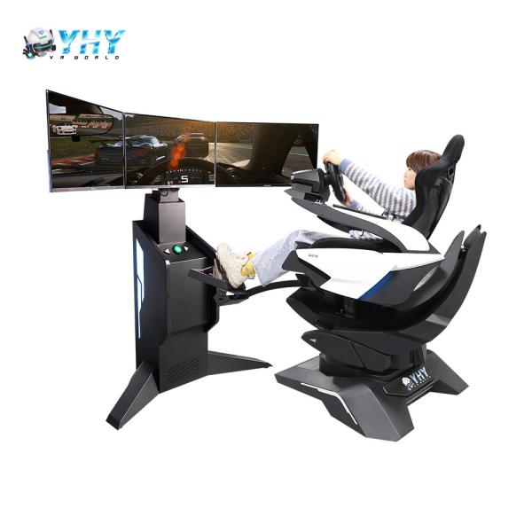 Simulateur de course de voiture Cockpit F1 Siège hydraulique VR AR MR Équipement Sim Conduire une voiture