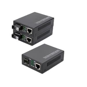 1.25G SFP Fibra Media Converters LC Connector Tx1550nm DFB Single Mode 3.3V