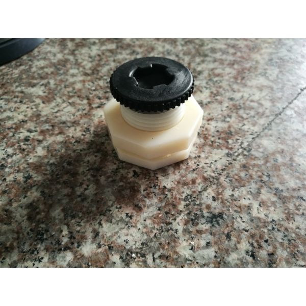 1500l огромный открытый верхний цилиндрический танк, Roto отлил черный пластиковый пруд в форму ушата