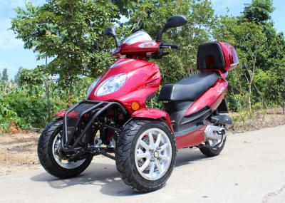 Areje curso de refrigeração do cilindro 4 da tri motocicleta adulta da roda 50cc o único com caixa traseira