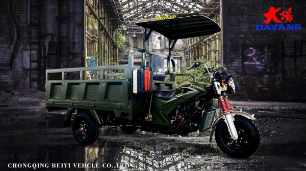 200CC Motorized Cargo Tricycle for Heavy Duty Transportation
