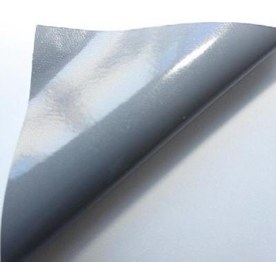 Da colagem cinzenta livre solvente da bolha de Eco do rolo da etiqueta do corpo do ônibus etiqueta autoadesiva branca 100MIC do vinil