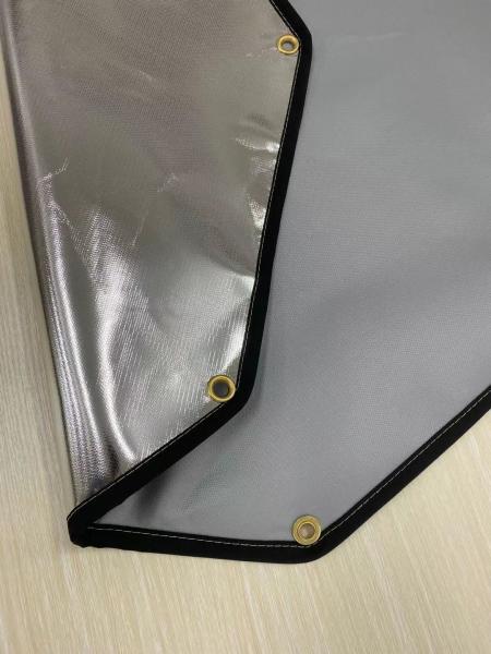 Pit Mat Protects Decks e pátio à prova de fogo - Óleo-prova & almofada impermeável da grade para o poço do fogo