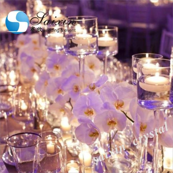 Gold Wedding Flower Stand Centerpiece Unique Metal Flower Stand 97cm