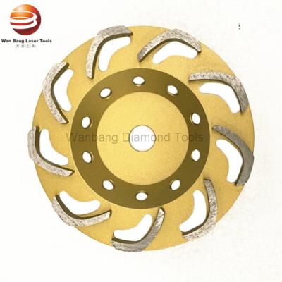 L Shape Segment Abrasive Diamond Grinding Cup Wheels