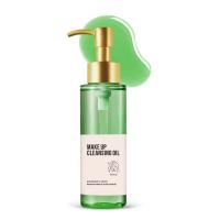 Démaquillant à base d'huile naturel pour le visage et les lèvres Démaquillant pour les yeux doux