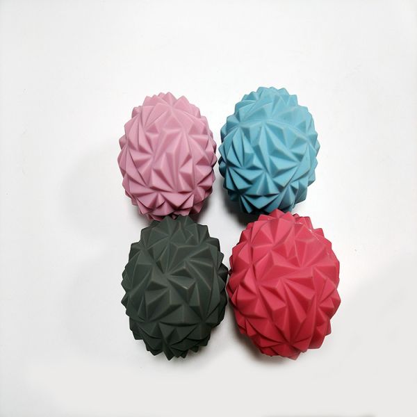 Spiky Massage Balls for Feet Back Hands Muscles - Firm Medium and Soft Spiked Massager