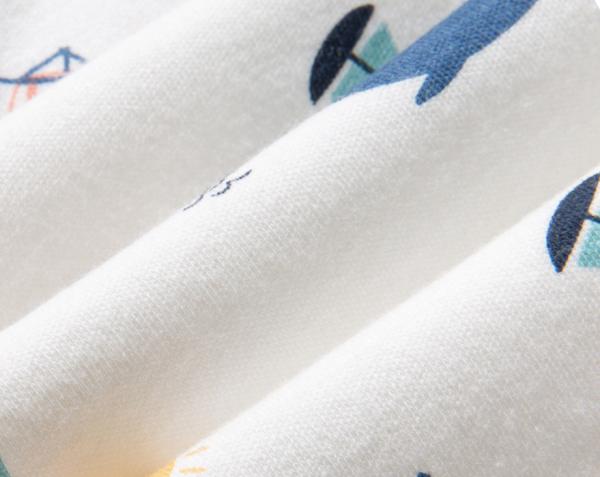 Yellow Tiger Printing Woven Muslin Gauze Fabric 105GSM Thin Gauze Fabric