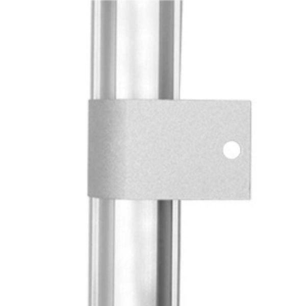 DYE43-01 43mm Conector de tubería delgada Placa de aluminio fija Clip Placa de sujeción