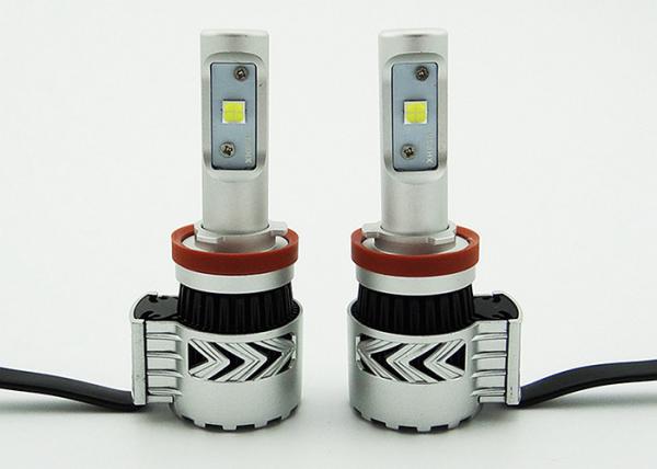 Custom XHP50 H11 Cree LED Headlight Bulbs 6500K Plug & Play 360° Light Angle