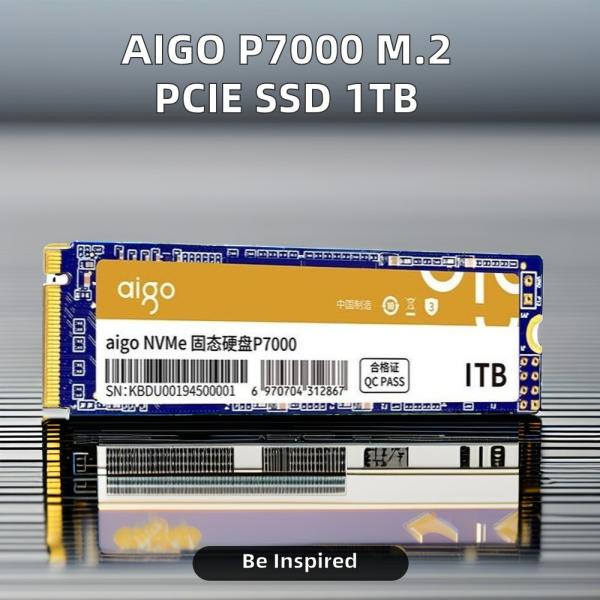 Ai Go P7000  PCIe NVMe SSD  1tb M 2 Nvme Ssd Metal 5TB HDD For Desktop