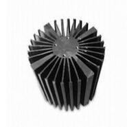 Customized Sunflower Aluminum Heat Sinks Powder Coating For Furniture